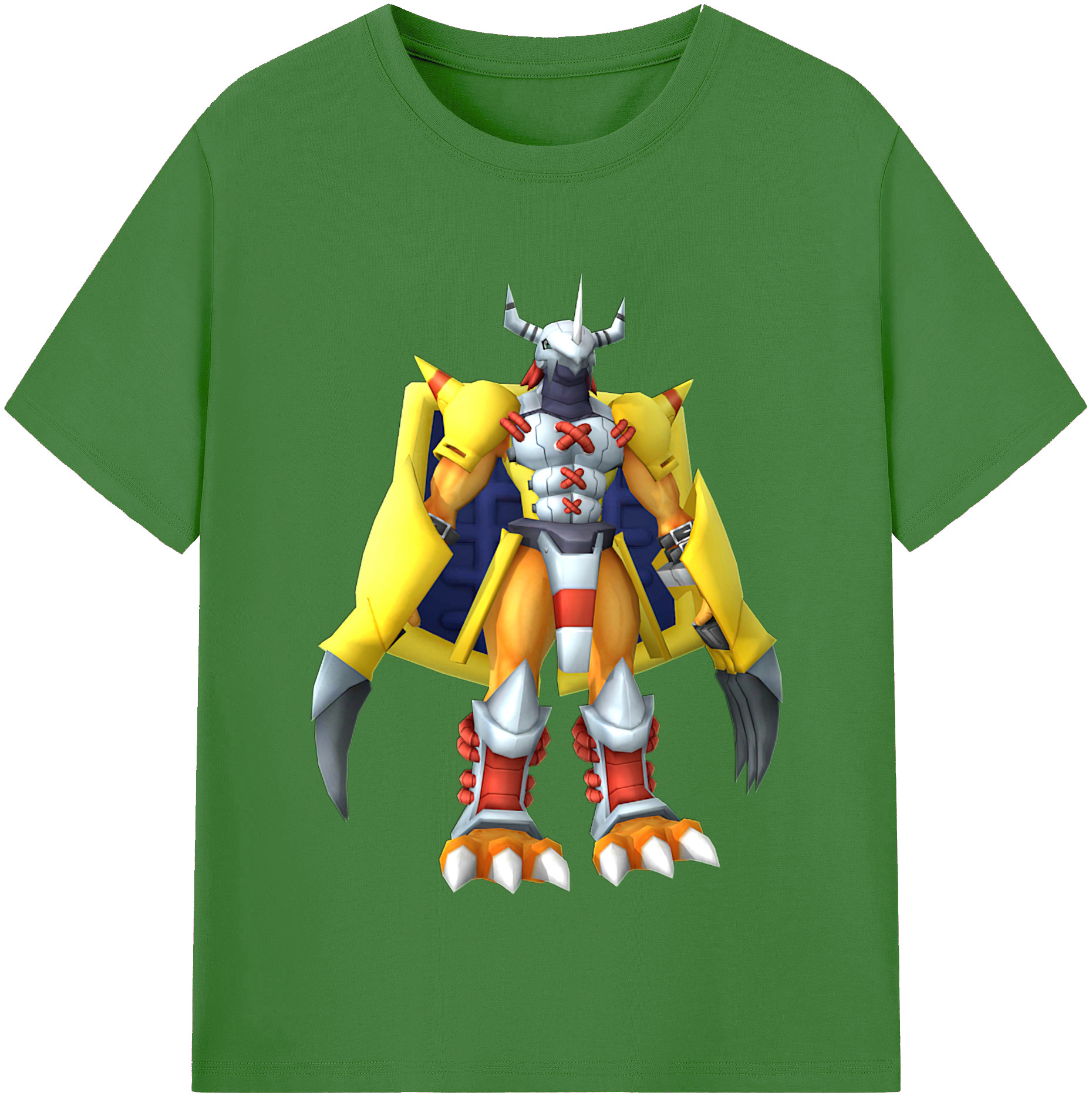 （画像用） Digimon デジタルモンスター/デジモン レディースカジュアルプリントTシャツ（綿100％）